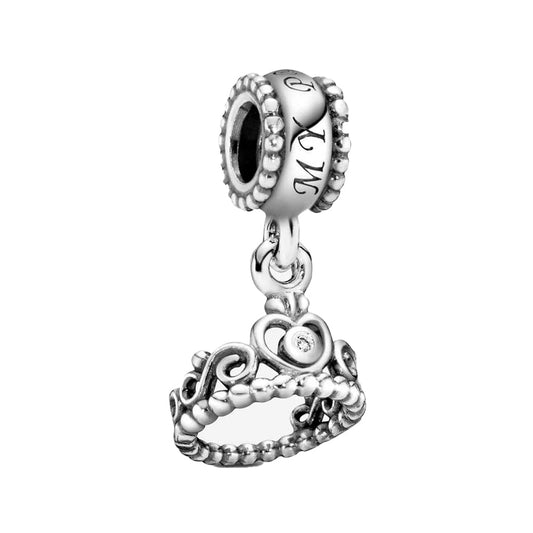 Charm Colgante Pandora Original para Mujer 791117CZ Mi Tiara de Princesa Plata s925