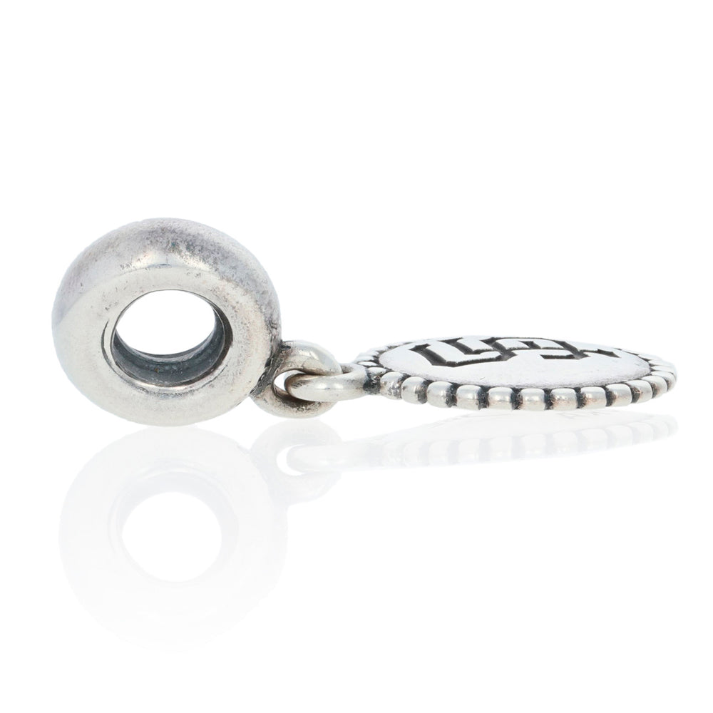 Charm Colgante Pandora Original para Mujer 791169 Pandora Original para Mujer Engravable Icon s925