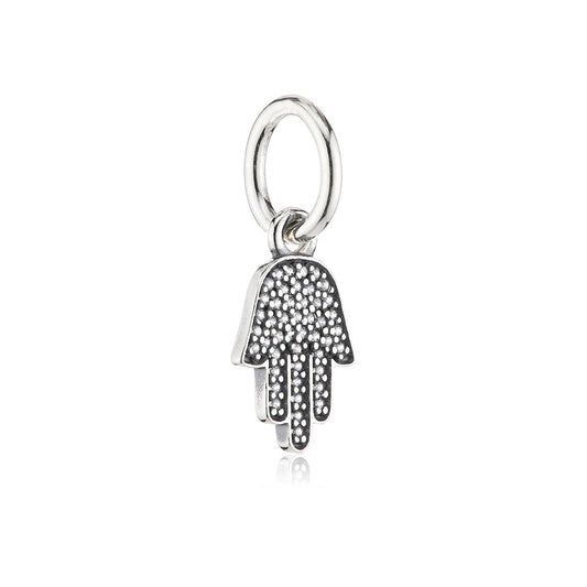 Charm Colgante Pandora Original para Mujer 791307CZ Simbolo de Protección Plata s925