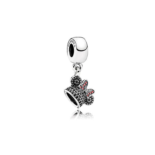 Charm Colgante Pandora Original para Mujer 791478NCK Disney Gorro Orejas Minnie Mouse s925