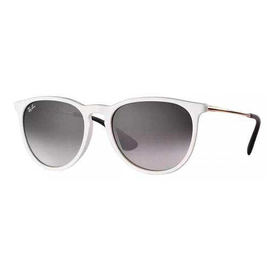 Lentes de Sol Ray Ban Erika RB4171 6314/11 Color Blanco Talla 54mm