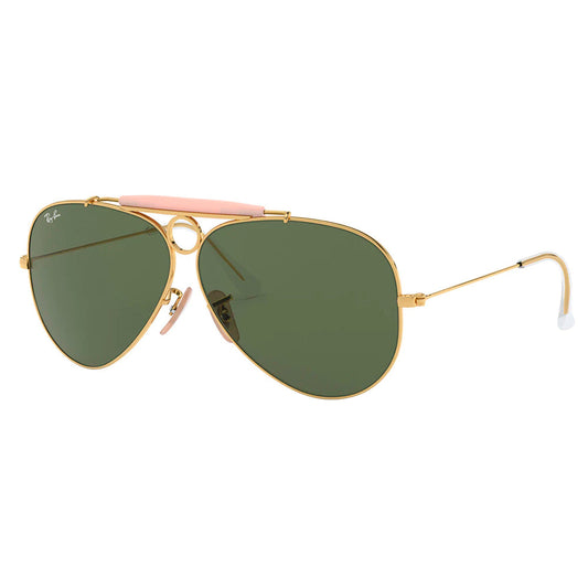 Lentes de Sol Ray Ban Shooter RB3138 001 Color Dorado Talla 58mm