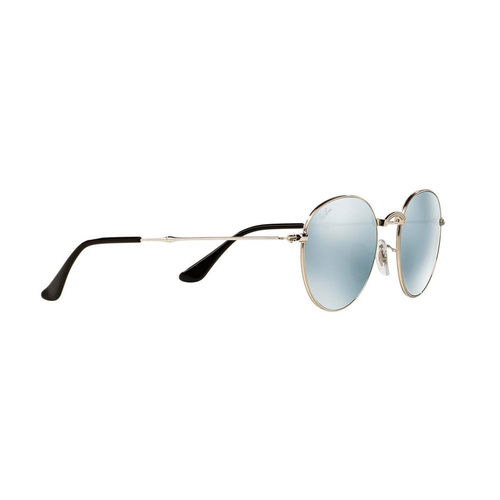 Lentes de Sol Ray Ban Round Folding II RB3532 003/30 Color Gris Espejado Talla 50mm