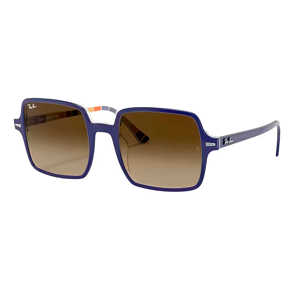 Lentes de Sol Ray Ban Square II RB1973 1320/85 Color Azul Talla 53mm