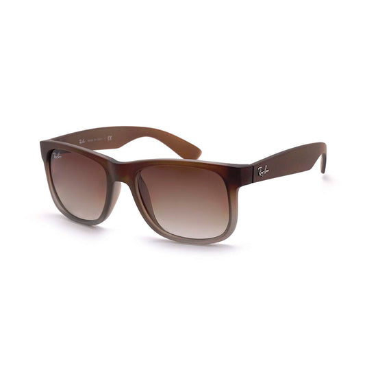 Lentes de Sol Ray Ban Wayfarer Justin RB4165 854/7Z Color Marron degrade Talla 54mm