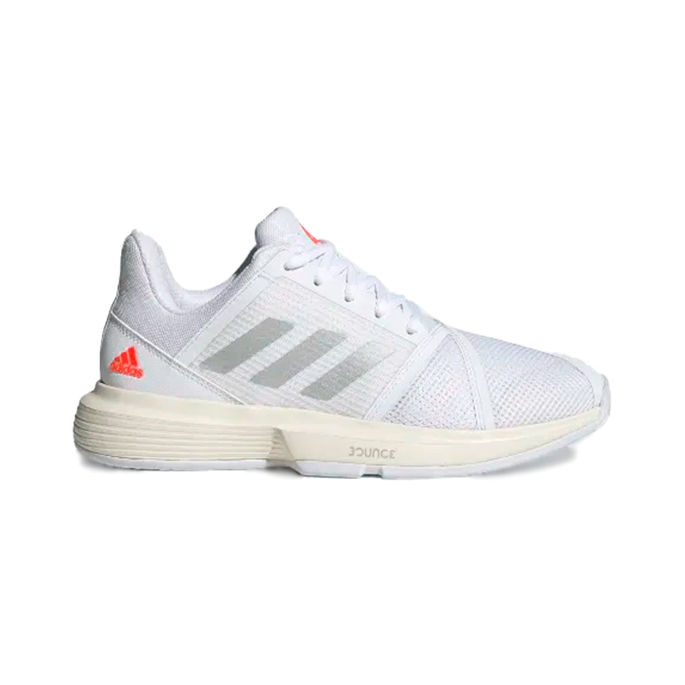 Zapatillas Deportivas Adidas Original Mujer Courtjam Bounce Color Blanco