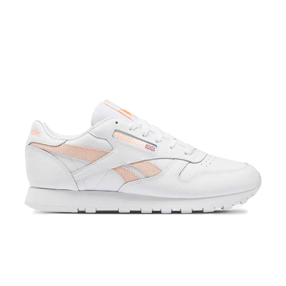 Zapatillas Urbanas Reebok Mujer Classic Leather Color Blanco