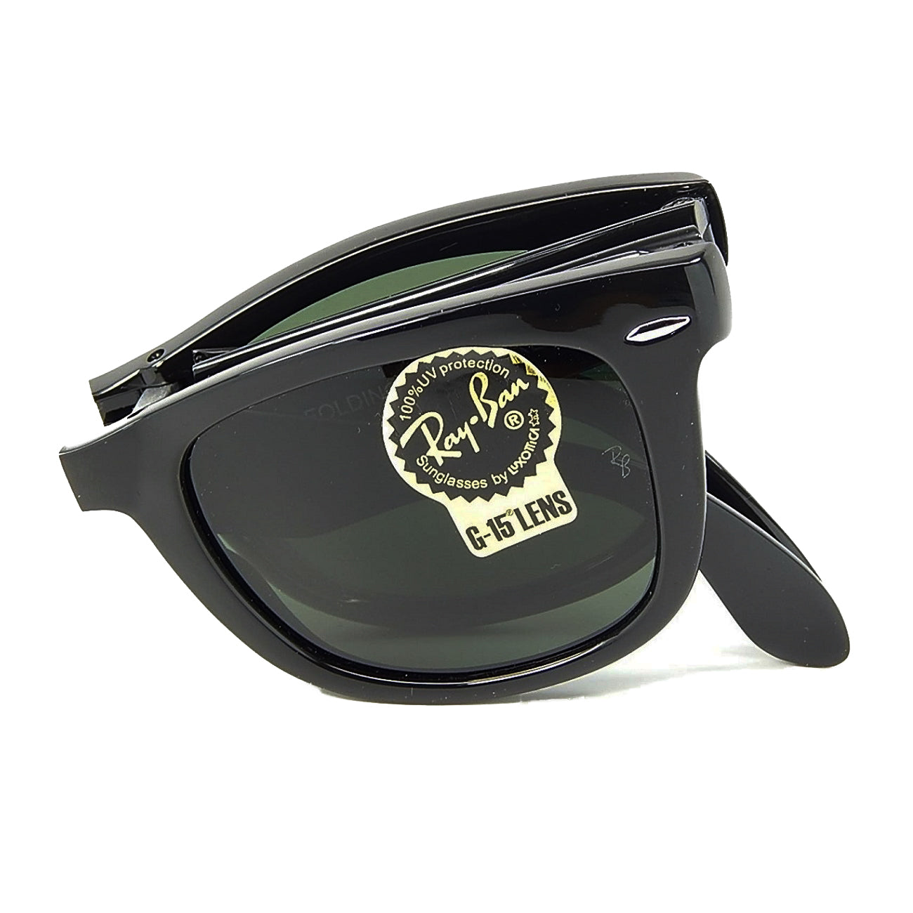 LENTES DE SOL RAY BAN WAYFARER FOLD RB4105 601 BLACK  50MM