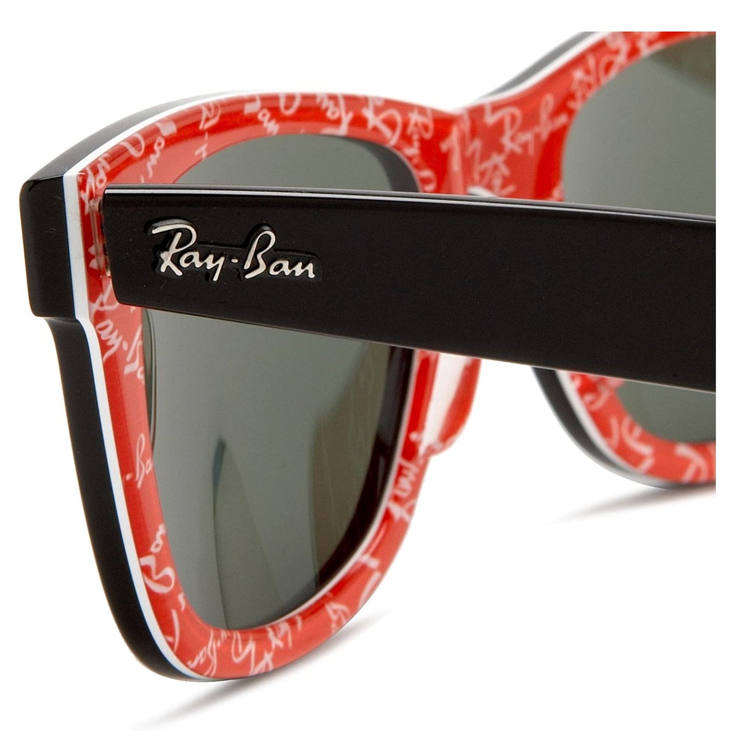 LENTES DE SOL RAY BAN WAYFARER RARE PRINT RB2140 1016 BLACK 50MM