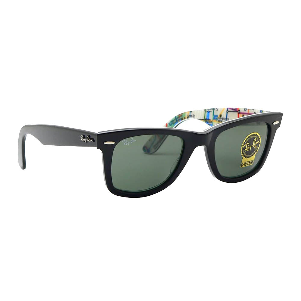 LENTES DE SOL RAY BAN WAYFARER RARE PRINT RB2140 1028 SPECIAL SERIES #2