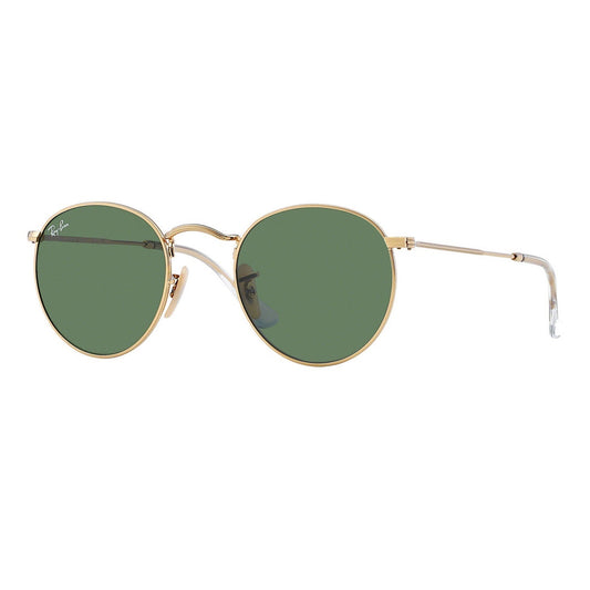 LENTES DE SOL RAY BAN ROUND METAL RB3447 001 CLASICO REDONDO 50MM