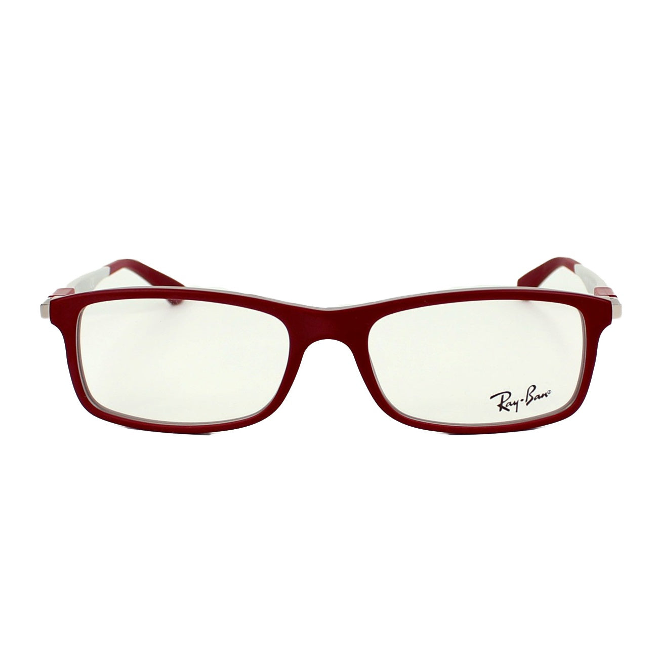 LENTES DE MEDIDA OFTÁLMICO MONTURA RAY BAN RX7017 5198 RED ROJO