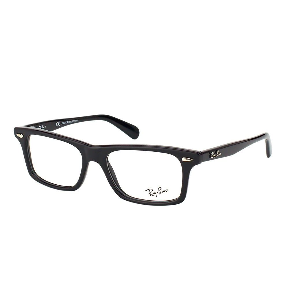 LENTES DE MEDIDA OFTÁLMICO MONTURA RAY BAN RX5301 2000 BLACK 53MM