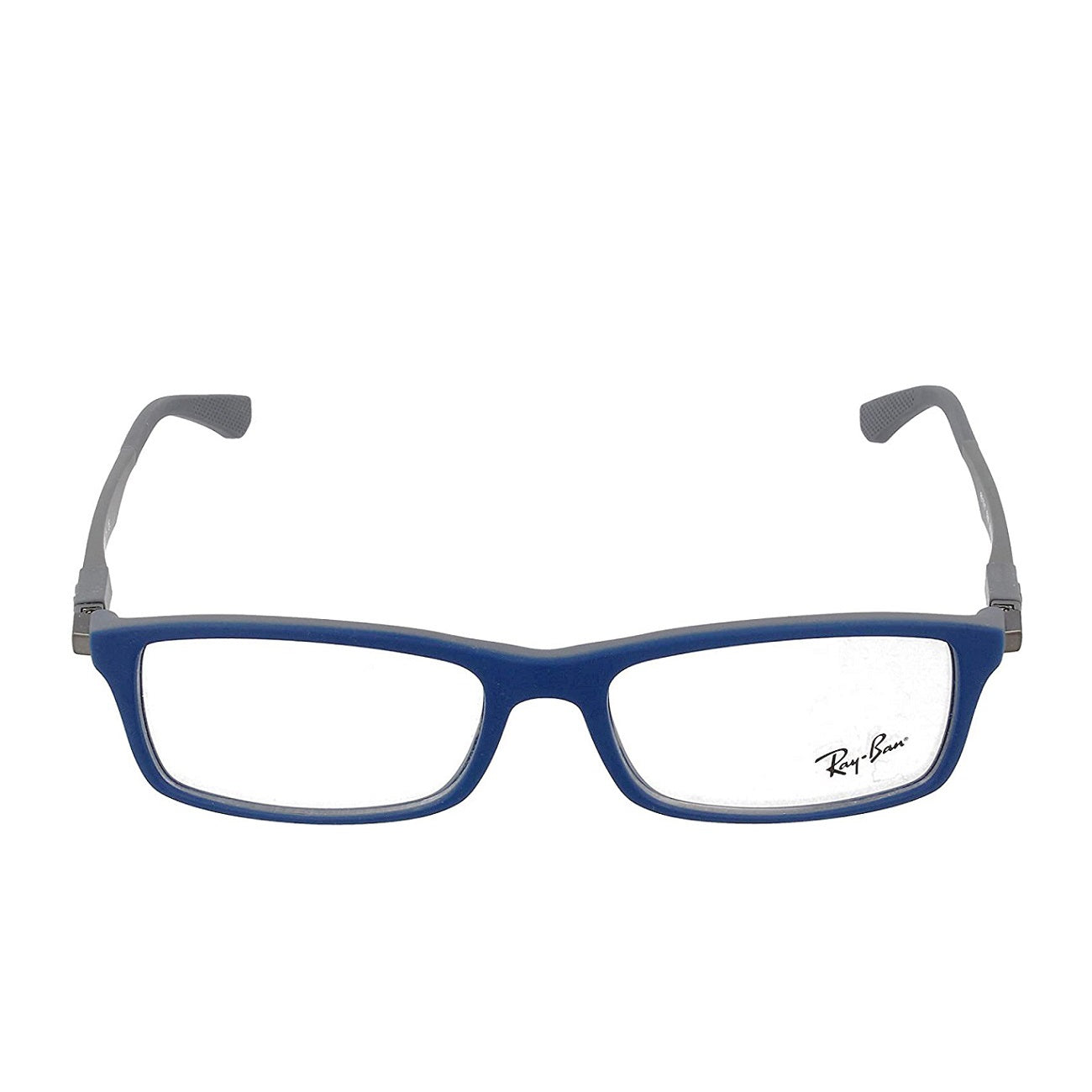 LENTES DE MEDIDA OFTÁLMICO MONTURA RAY BAN RX7017 5260 AZUL MATE