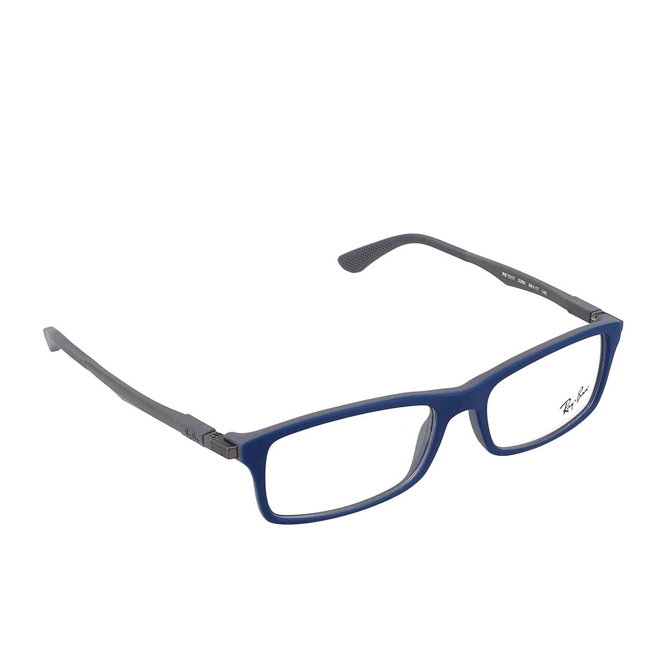 LENTES DE MEDIDA OFTÁLMICO MONTURA RAY BAN RX7017 5260 AZUL MATE