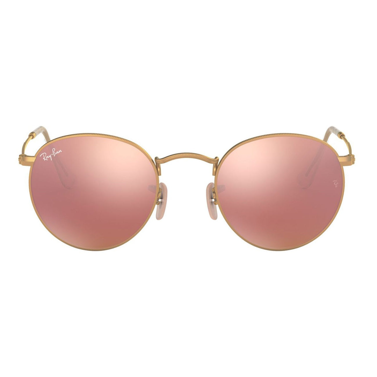 LENTES DE SOL RAY BAN ROUND METAL RB3447 112Z2 ROSADO ESPEJADO 50MM