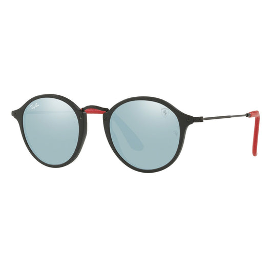 LENTES DE SOL RAY BAN ROUND ICONS RB2447NM F60230 FERRARI TALLA 49MM