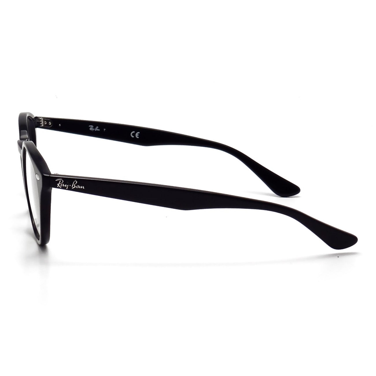 LENTES DE MEDIDA OFTÁLMICO MONTURA RAY BAN RB2180V 2000 ROUND BLACK 49MM