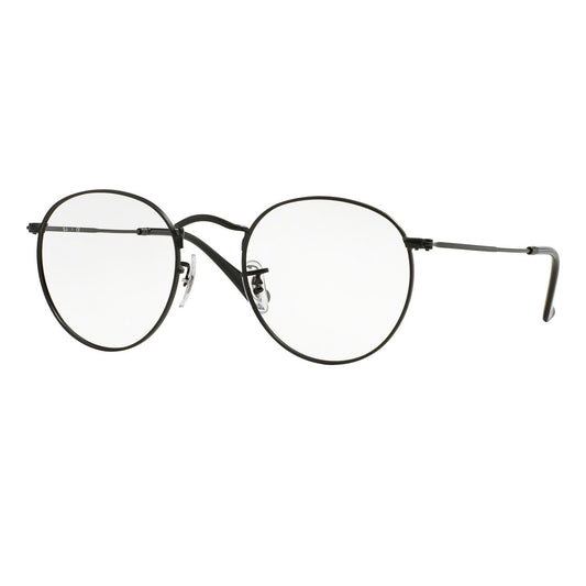 LENTES DE MEDIDA OFTÁLMICO MONTURA RAY BAN RB3447V 2503 ROUND METAL  MATTE