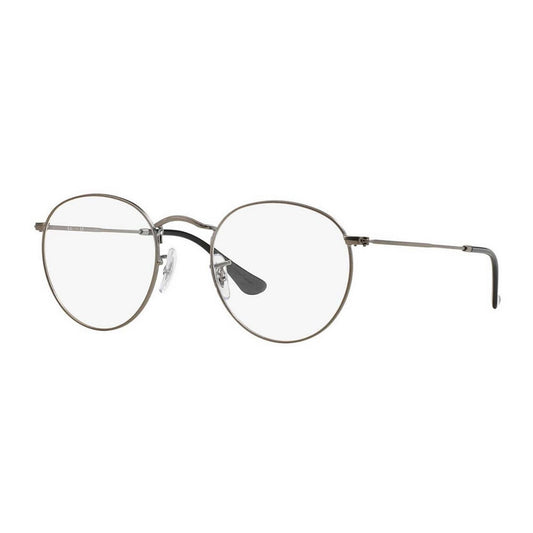 LENTES DE MEDIDA OFTÁLMICO MONTURA RAY BAN RB3447V 2620 ROUND METAL MATTE