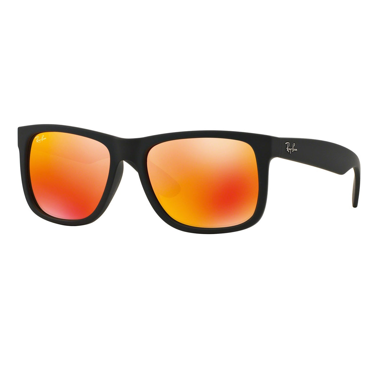 LENTES DE SOL RAY BAN WAYFARER JUSTIN RB4165 6226Q ROJO ESPEJADO 54MM