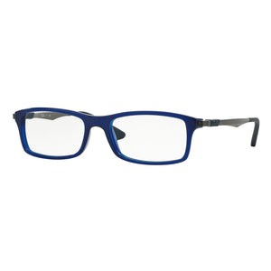 LENTES DE MEDIDA OFTÁLMICO MONTURA RAY BAN RX7017 5393 BLUE