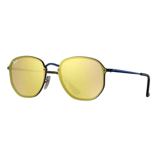 LENTES DE SOL RAY BAN BLAZE HEXAGONAL RB3579N 90387J DORADO ESPEJADO