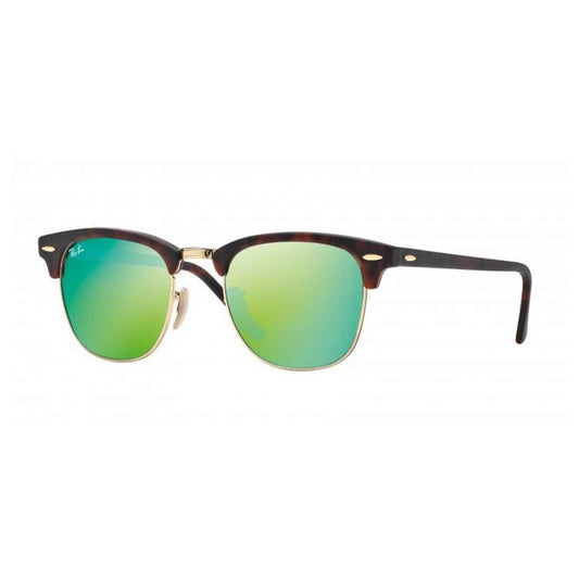 LENTES DE SOL RAY BAN CLUBMASTER RB3016 114519 VERDE ESPEJADO