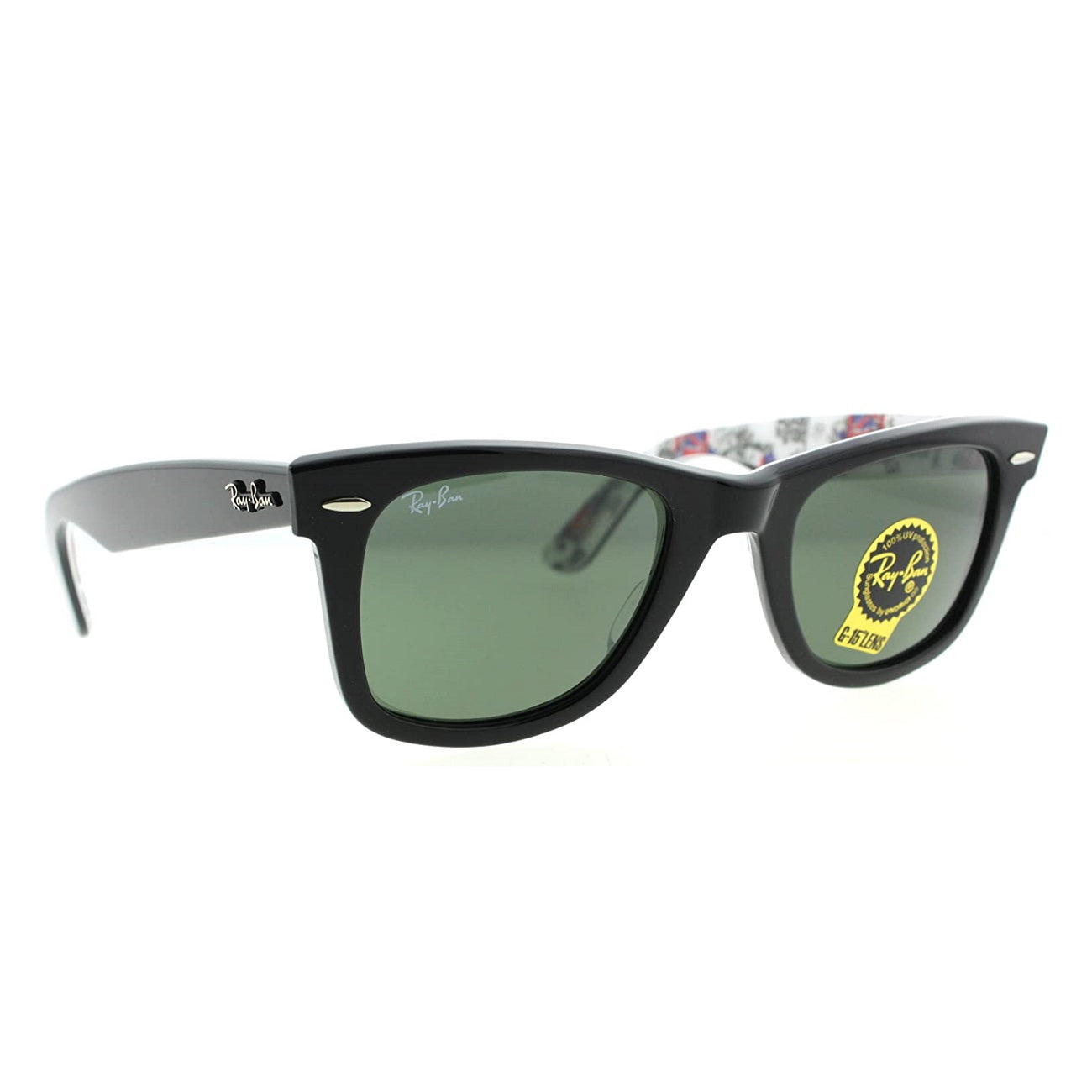 LENTES DE SOL RAY BAN WAYFARER RARE PRINT RB2140 1114 SPECIAL SERIES #8